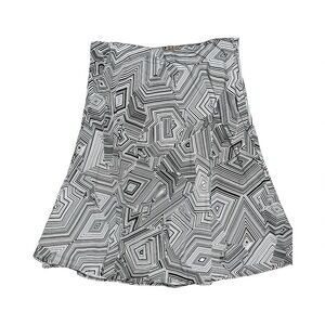 Ellen Tracy Monochrome A-Line Skirt